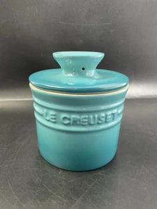 Vajilla campana mantequilla francesa Le Creuset Marsella Ombre gres azul verdoso 6 oz - Imagen 1 de 12
