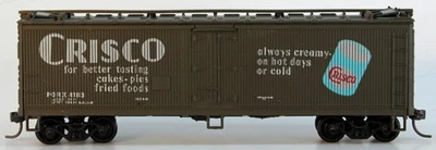Athearn HO Crisco 40' madera y acero hielo búnker refrigerador caja azul 5204 PGRX 4183 Foto 1 de 4