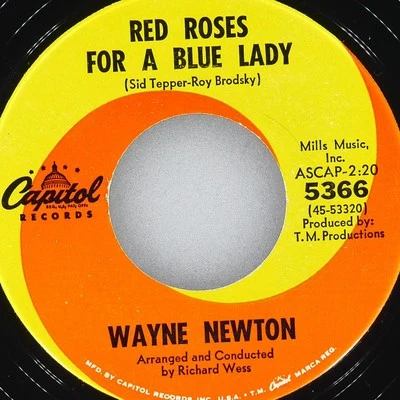 WAYNE NEWTON Red Roses For A Blue Lady / One More Memory CAPITOL 5366 EX 45rpm - Image 1 of 4