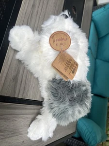 Lou Rankin Friends Old English Sheepdog Grey White Hand Puppet Plush Applause - Picture 1 of 12