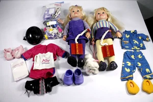 (2) Playmates Amazing Ally Interactive Doll UNTESTED with Lots of Accessories - Picture 1 of 12