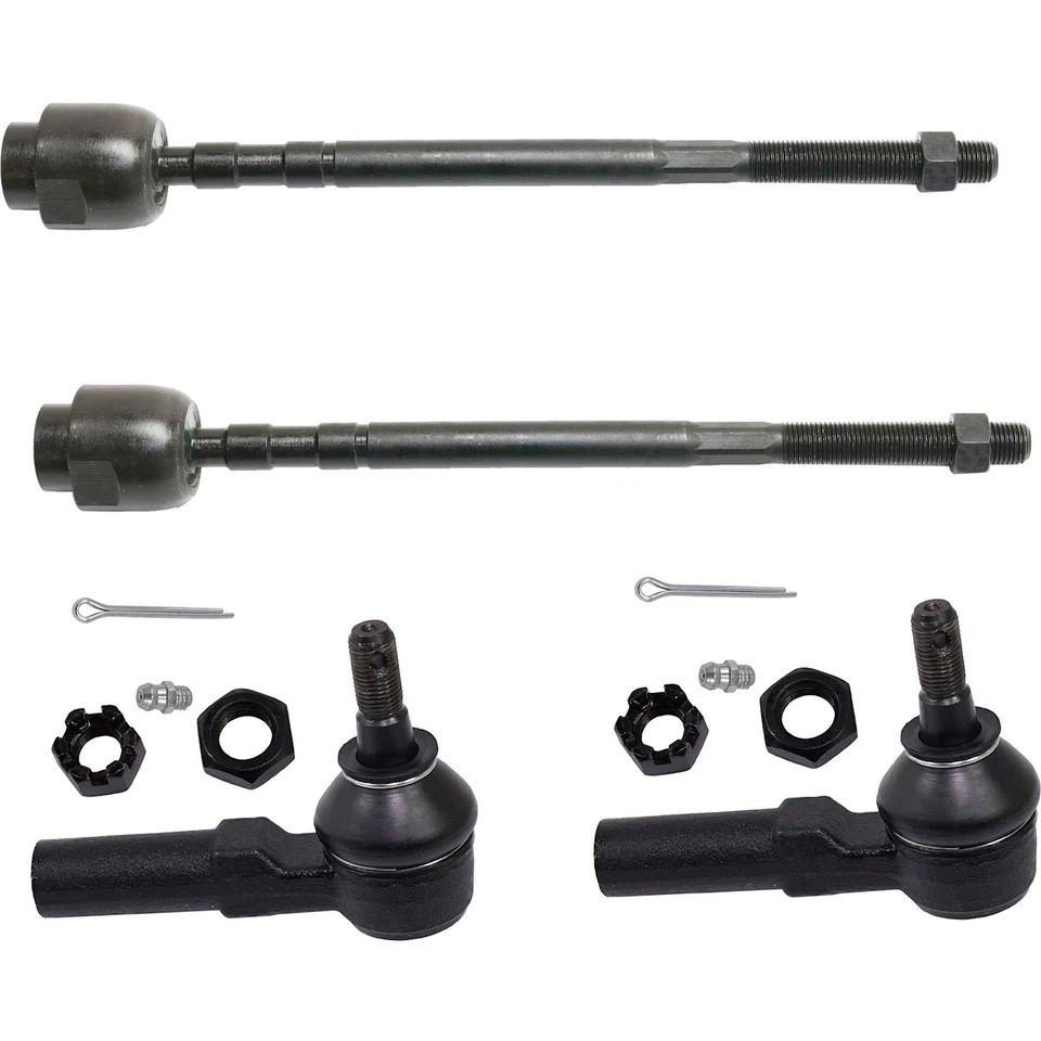 Juego de extremos de varilla de amarre para Buick Century Cutlass Ciera 1993-1996 delantero interior y exterior Foto 1 de 4