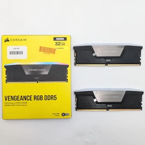 Memoria Corsair Vengeance RGB 32 GB (2x16 GB) DDR5 6400 MHz Intel XMP iCUE CL32 - Imagen 1 de 8