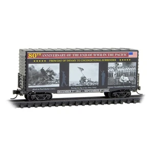 Micro-Trains N 10100840 End of WWII in the Pacific 80th Anniversary Box Car - Bild 1 von 1
