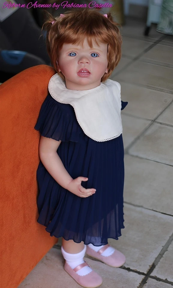 Wini By Karola Wegerich Sold Out Reborn Toddler Girl Doll Authentic Realistic LE - Immagine 1 di 4