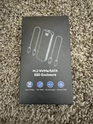 VIAGKIKI M.2 NVMe/SATA SSD ENCLOSURE