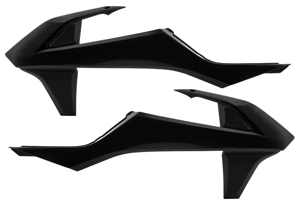 ACERBIS 2016-2017 250 SX-F KTM RADIATOR SHROUDS BLACK 2421080001 - Image 1 of 1