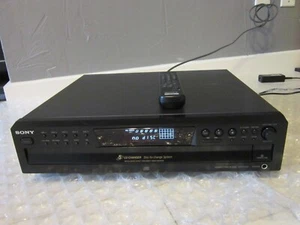 Sony CDP-CE375 5-Disc Carousel CD Changer Player Bundle with Remote - Picture 1 of 4