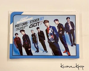 [GOT7] KPOP - 12P POSTCARD + 3P STICKER SET - MADE IN KOREA + TRACKING - Picture 1 of 3
