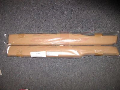 New Pair of Door Cap Cappings for MGB Roadster 1965-1980 Biscuit Made in UK  - Image 1 of 2