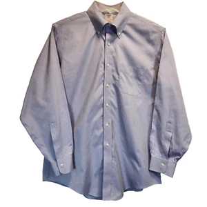 Brooks Brothers bügelfreies Button Down Herrenhemd Größe 16-34 lila Ostern - Bild 1 von 8