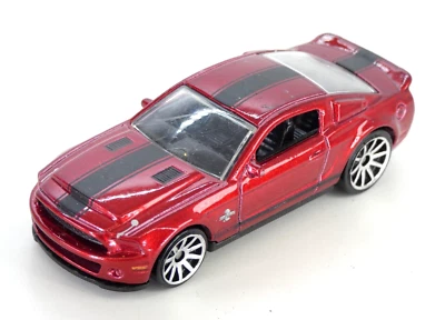 Hot Wheels 10 Ford Shelby GT500 Super Snake Toy Sports Car 2010 Mattel Diecast - Image 1 of 4