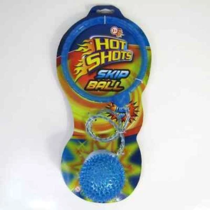 Hot Shots Skip Ball Blue Jumping Hopping Fun Outdoor Game Boys Girls Activity - Picture 1 of 5