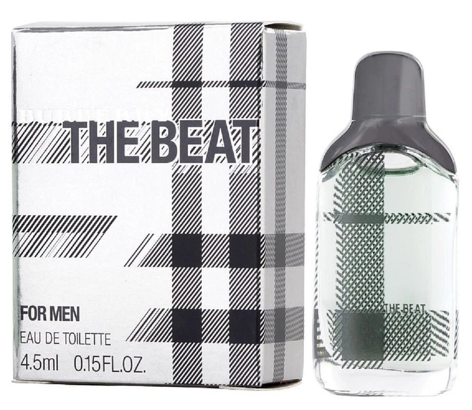 Burberry The Beat For Men Colonia 0,15 oz ~4,5 ml miniatura EDT Splash Foto 1 de 1