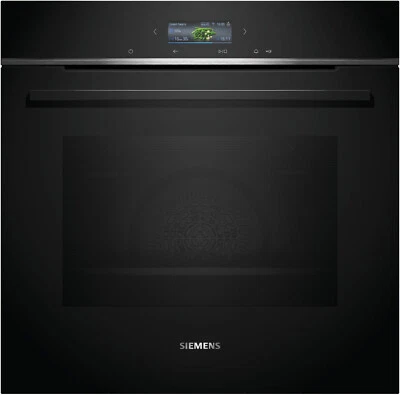 Siemens,iQ700, HB734G1B1 Einbau-Backofen,  Schwarz, Edelstahl, EEK: A+ - Bild 1 von 4