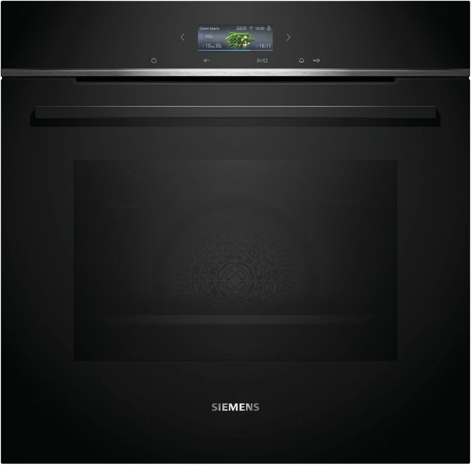 Siemens iQ700 HB734G1B1 Einbau-Backofen - Schwarz