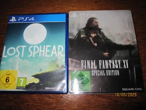 FINAL FANTASY.XV und LOST SPHEAR PSP4 SPIEL gebr. - Bild 1 von 1