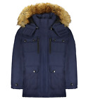 Dkny Little Boys Parka Jacket Size 7   Preowned Very Good Condition