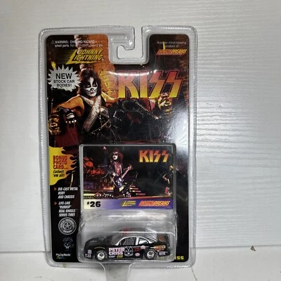 Coche Johnny Lightning KISS Peter Criss 1:64 - negro, nuevo en paquete Foto 1 de 4