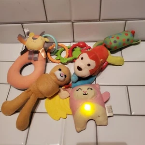 Baby Infant Toys Interactive Activity Rattle Teether Lot of 4-#2 - Picture 1 of 4