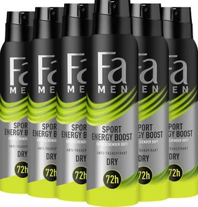 FA Deospray 150 ml Men Sport Energy Boost, 6x 150 ml, 6er Pack Men - Bild 1 von 7