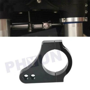 Motorcycle 38MM CNC Aluminium Steering Damper Fork Frame Mounting Clamp Bracket - Picture 1 of 6