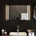 LED Badspiegel Wandspiegel Badezimmer Lichtspiegel mehrere Auswahl vidaXL