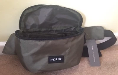 NEW Mens French Connection FCUK Bum Bag Pouch Retro Festival Holiday Gift LTDED  - Image 1 of 4