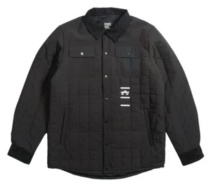 Rome Shacket, Workshirt/Jacket, Snowboard Riding Jacket, Men's Small, Black New - Picture 1 of 7