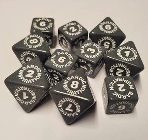 Paquete de dados Bardic Inspiration d6 y d8 compatible con Dungeons and Dragons - Imagen 1 de 9