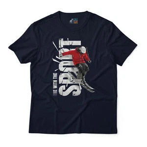 One with the Sport Skiing T-Shirt – Adventure Lover's Essential - Unisex - Picture 1 of 7