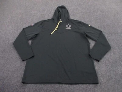 New Orleans Saints Hoodie Sweatshirt Adult XL NFL Nike Football Active Sport Men - Image 1 of 4