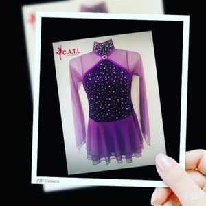 C.A.T.L,RSG -Wettkampfanzug, Kürkleid, Gymnastikanzug, Eiskunstlaufanzug 152-158 - Bild 1 von 3
