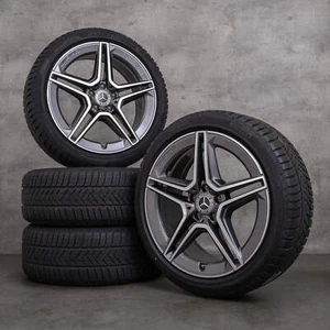 Mercedes CLS AMG Winterräder 19 Zoll C257 Felgen A2574011500 himalaya grey - Bild 1 von 5
