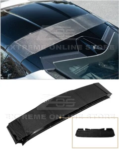 For 20-Up Corvette C8 Factory CARBON FIBER Roof Pillar Bezel Bow Halo Cover - Picture 1 of 17