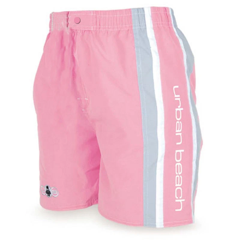 Ladies Urban Beach Pink Surf Board Shorts, Summer Swim Casual Wear, All Sizes  - Image 1 of 1