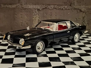 Signature Models 1963 Studebaker Avanti Barn Find 1:18 Scale Diecast Car Black - Picture 1 of 16