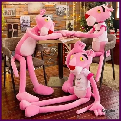 Cartoon Disney Cute Pink Panther Plush Doll Toy Plush Anime Toy Soft Cute Cloth - Image 1 of 4