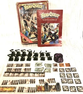 R1 Hero Quest Espansione La Rocca Di Kellar Italiano Game Workshop Miniature MB - Picture 1 of 8