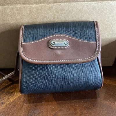 Bolso de Hombro Pequeño Espirit Años 80 Negro Marrón Cartera Bandolera Foto 1 de 4