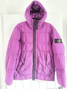 Stone Island Purple Dyed Crinckle Reps puffer jacket - Picture 1 of 18