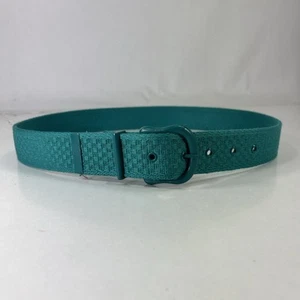 Liz Claiborne Green Fabric Belt - Women's Size 28 - Picture 1 of 8