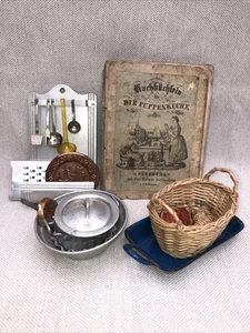 Lot Cuisine De Poupée Ancienne - Imagen 1 de 14