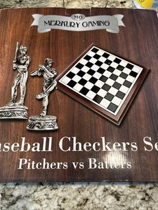 Merkury Gaming Baseball Checkers Set (Pitchers vs. Batters) - Picture 1 of 5