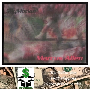 1996 SkyBox SkyMotion #SM2 Marcus Allen - Kansas City Chiefs - Bild 1 von 2