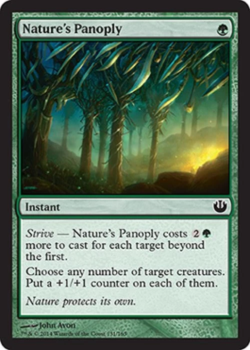 Nature's Panoply - Light Play MTG Journey into Nyx - Image 1 of 1
