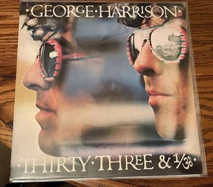 George Harrison “Thirty Three & 1/3” Vinyl LP 1976 UK Original VG+/VG+ - Picture 1 of 4