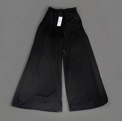 NWT UGG Holsey II Wide Leg High Rise Lounge Pants sz. M Black MSRP $78 - Image 1 of 3