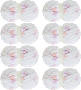 Chunky Yarn for Hand Knitting, Crocheting & Arm Knitting, Super Bulky, 8 Pack - Picture 1 of 9