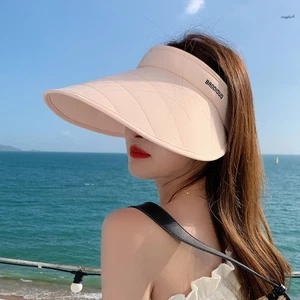 Summer Sun Protection Hat With Large Brim And Breathable Ice Silk For Casual - Picture 1 of 10